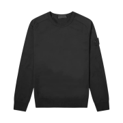Stone Island 637F3 Ghost Piece Sweatshirt Black - 20SS