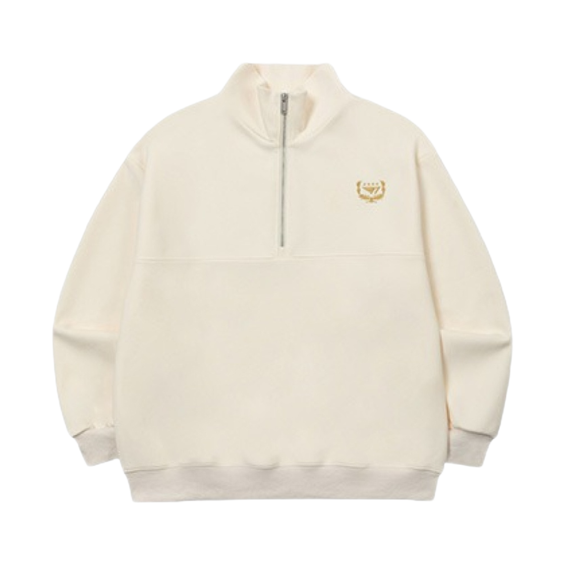 T1 2023 월드 챔피언스 T1 하프 집업 화이트(T1 2023 World Champions T1 Half Zip-Up White)