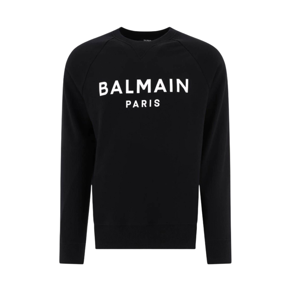BH1JQ005BB65EAB Balmain Paris Logo Sweatshirt Black