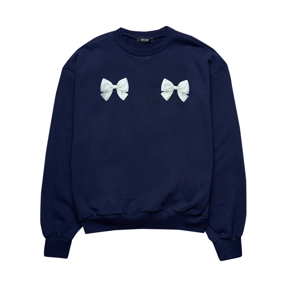 S36604 FAD Two Ribbon Sweat Shirts Navy