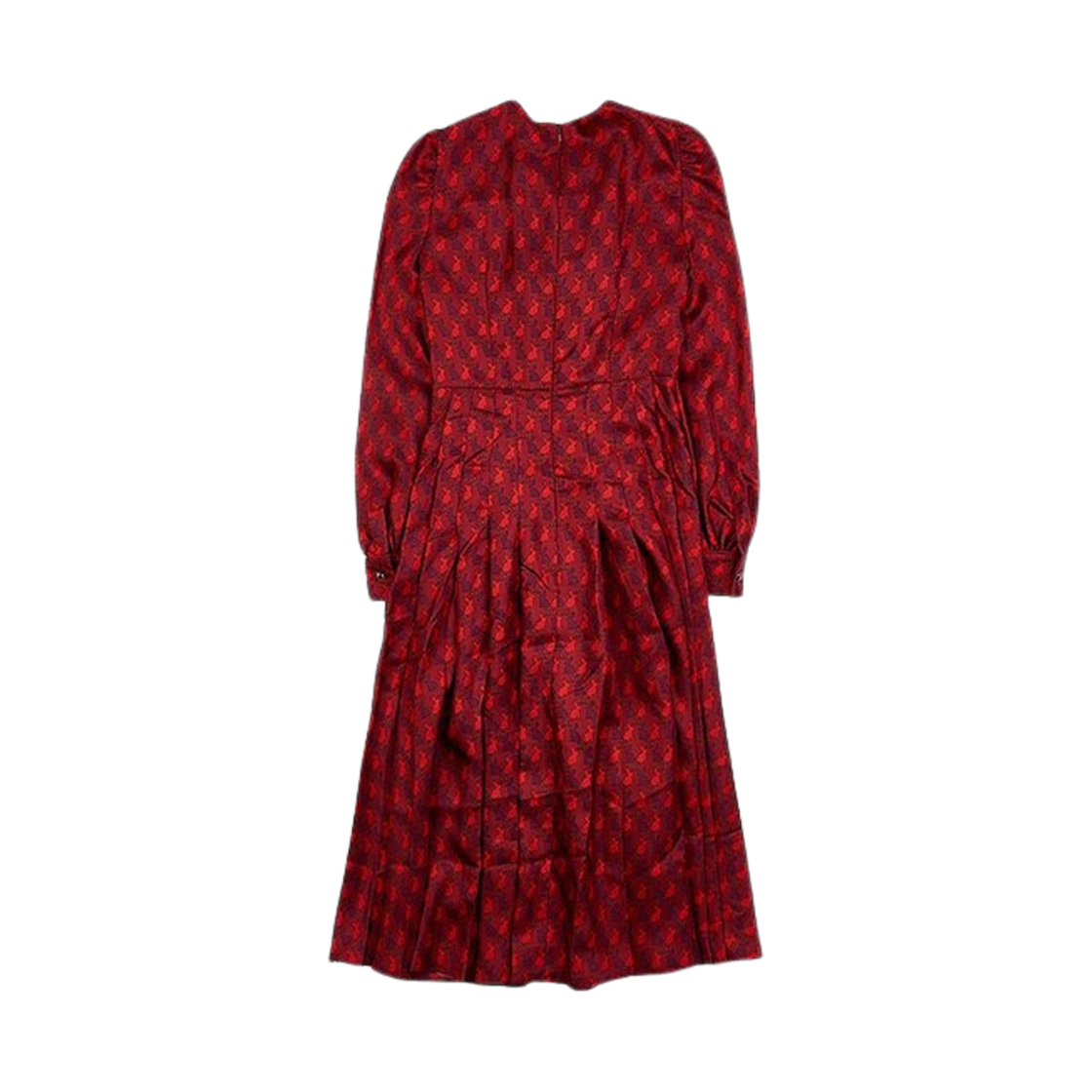 (W) 막스마라 파레오 드레스 다크 레드((W) Max Mara Pareo Dress Dark Red) - 2