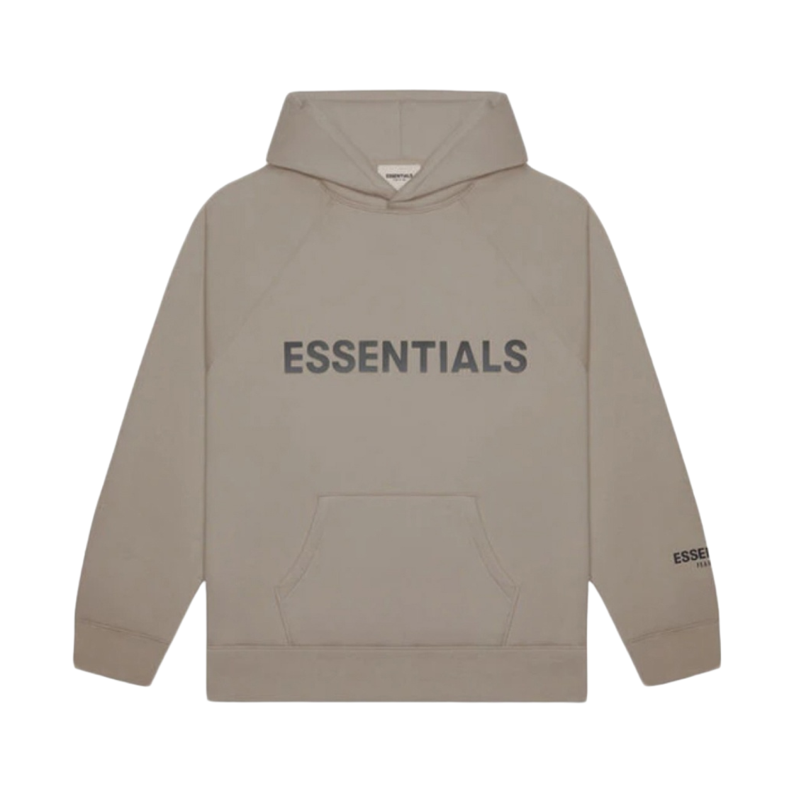 에센셜 3D 실리콘 아플리케 풀오버 후드 토프 - 20FW