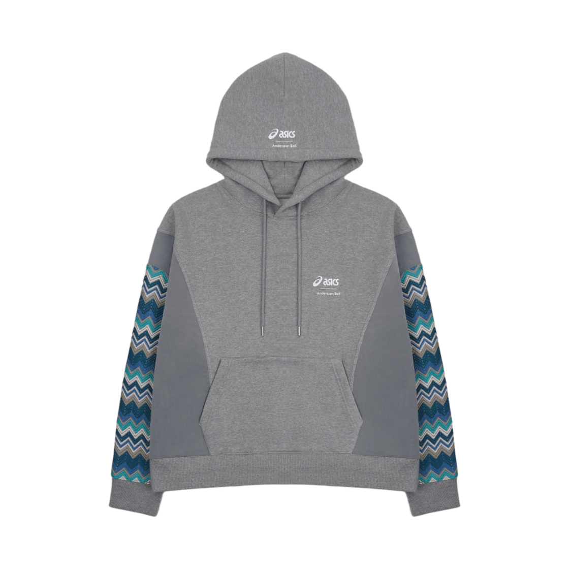 앤더슨벨 x 아식스 콘트라스트 후드 그레이(Andersson Bell x Asics Contrast Hoodie Grey)