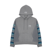 Andersson Bell x Asics Contrast Hoodie Grey