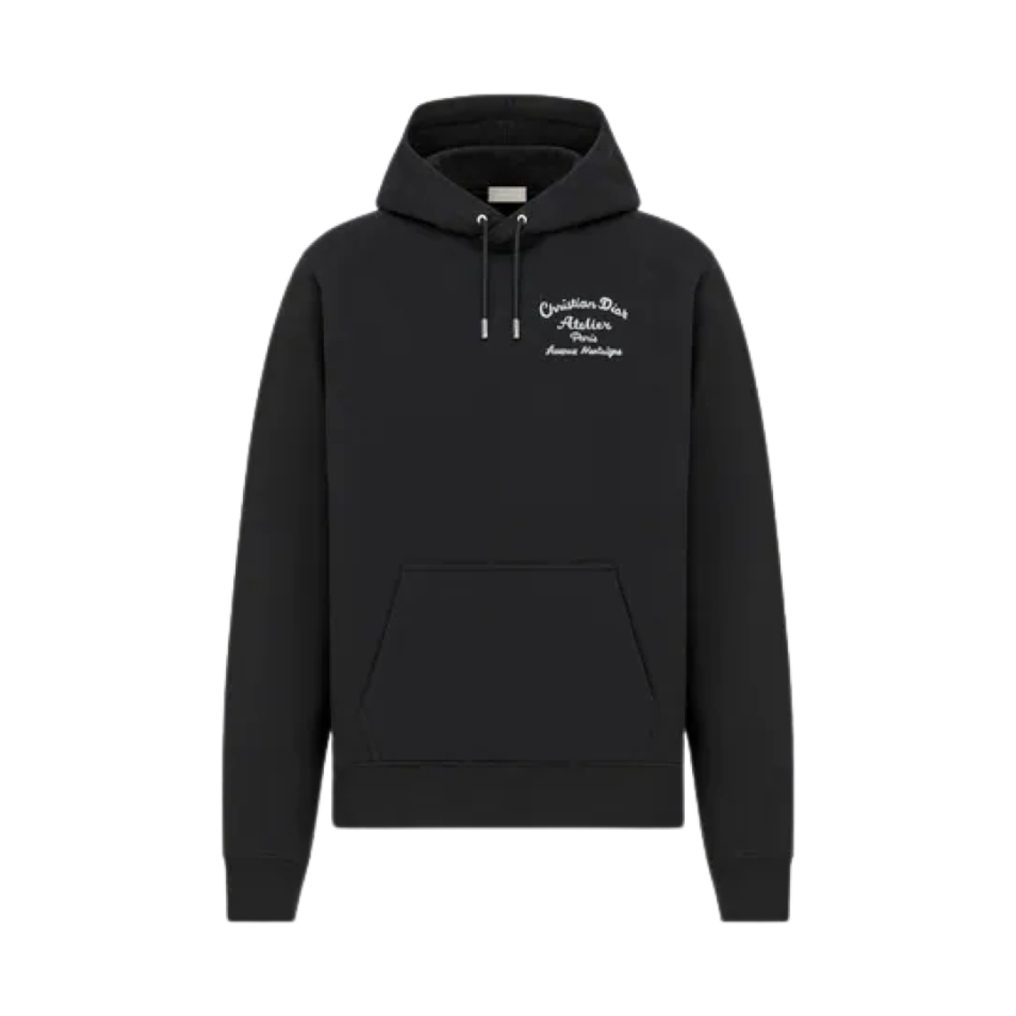디올 크리스찬 디올 아뜰리에 후드 스웨트셔츠 블랙(Dior Christian Dior Atelier Hooded Sweatshirt Black) - 2