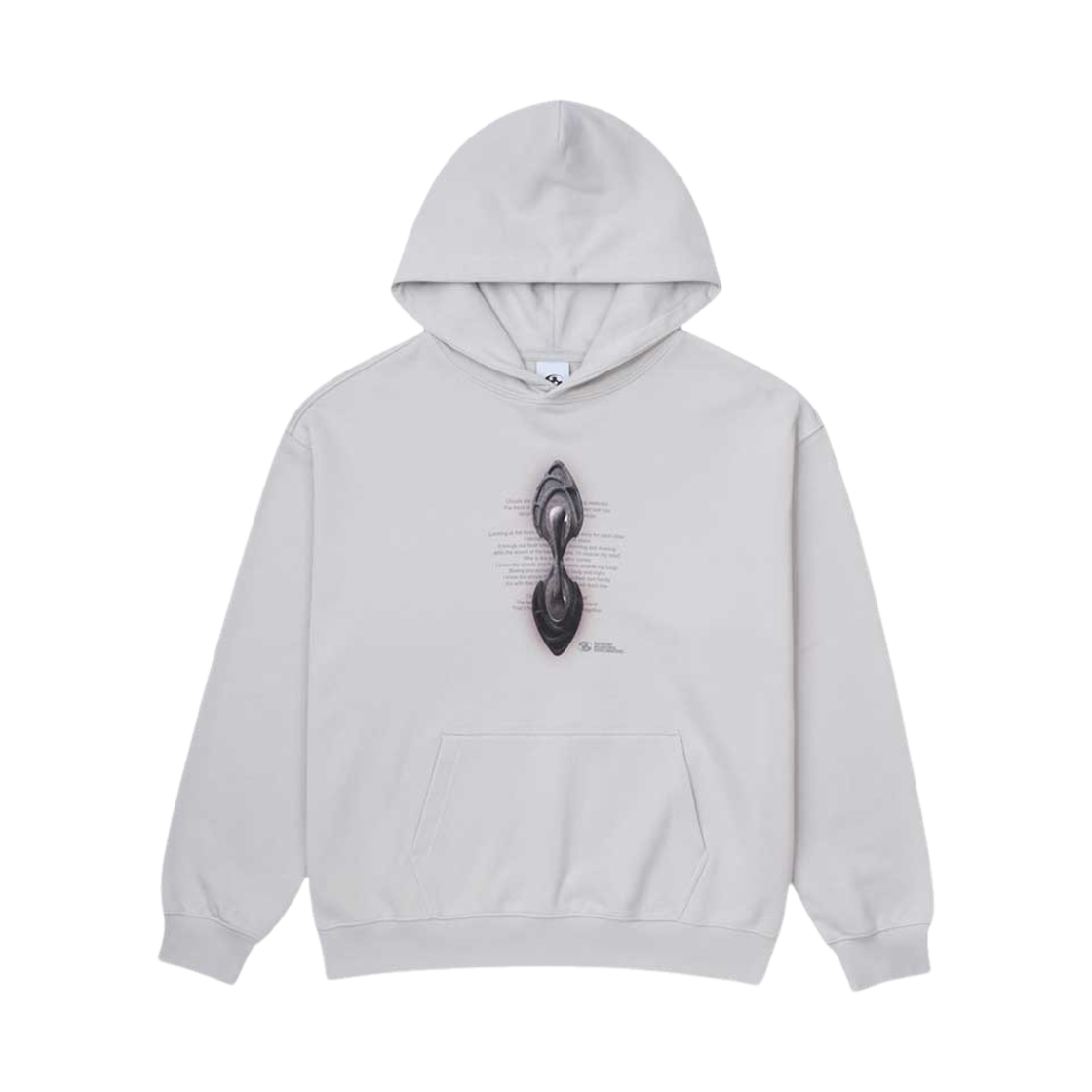 산산기어 렐릭 후디 아이스 그레이 - 24SS(Sansan Gear Relic Hoodie Ice Grey - 24SS)