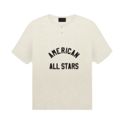 Fear of God All Star Henley T-Shirt Cream Heather