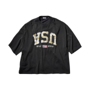 Willy Chavarria Money Grab T-Shirt Burning Black