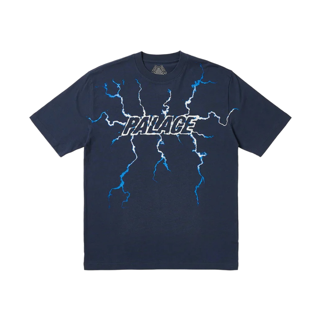 - Palace Fully Charged T-Shirt Navy - 23FW