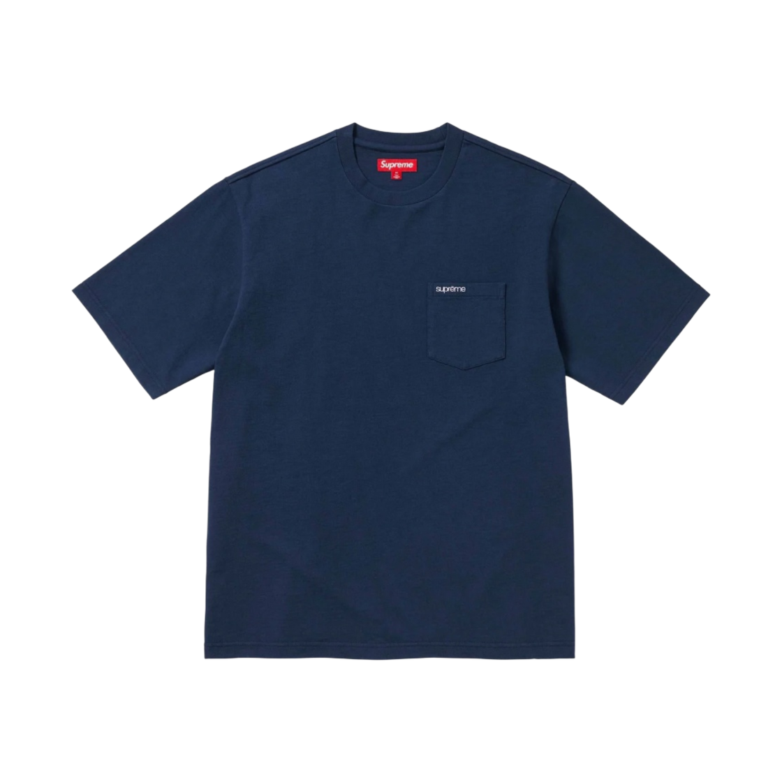 - Supreme S/S Pocket T-Shirt Navy