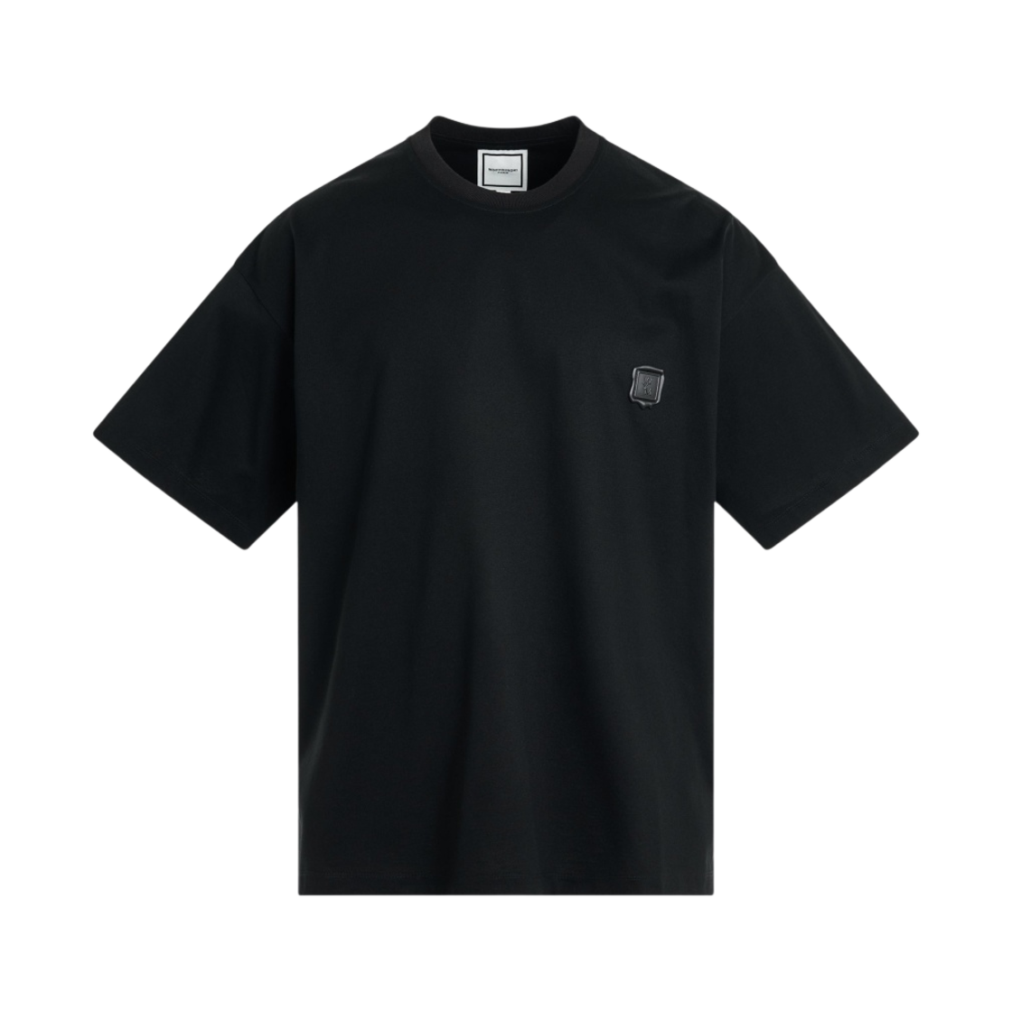 W241TS03708B Wooyoungmi Blur Graphic T-Shirt Black - 24SS - #2
