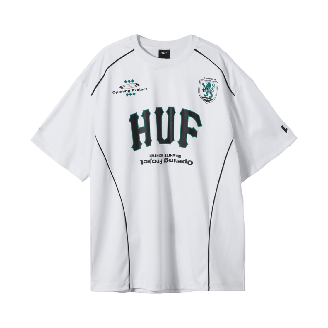 허프 x 오프닝 프로젝트 풋볼 저지 화이트(HUF x Opening Project Football Jersey White)