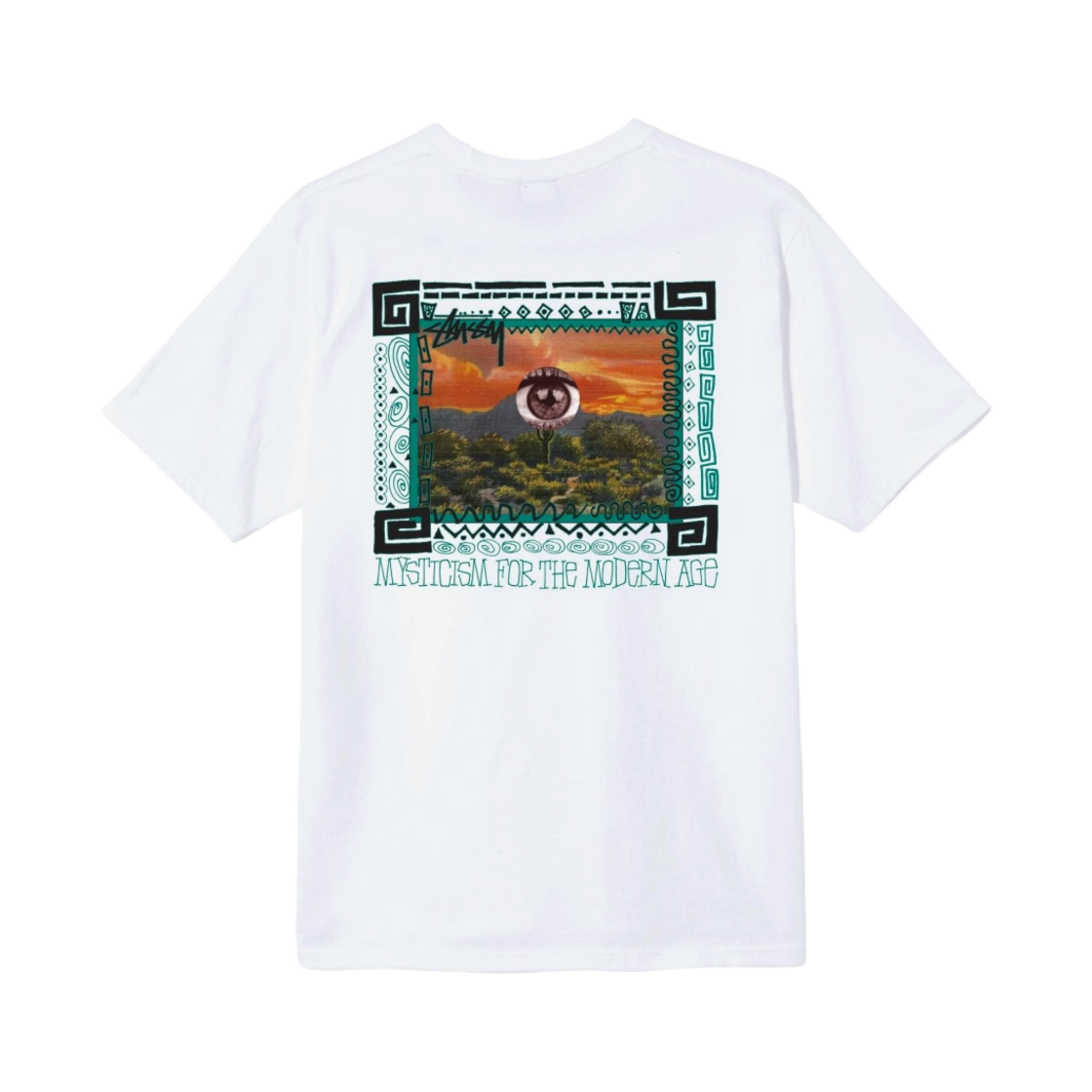 스투시 모하비 티셔츠 화이트(Stussy Mojave T-Shirt White) - 1