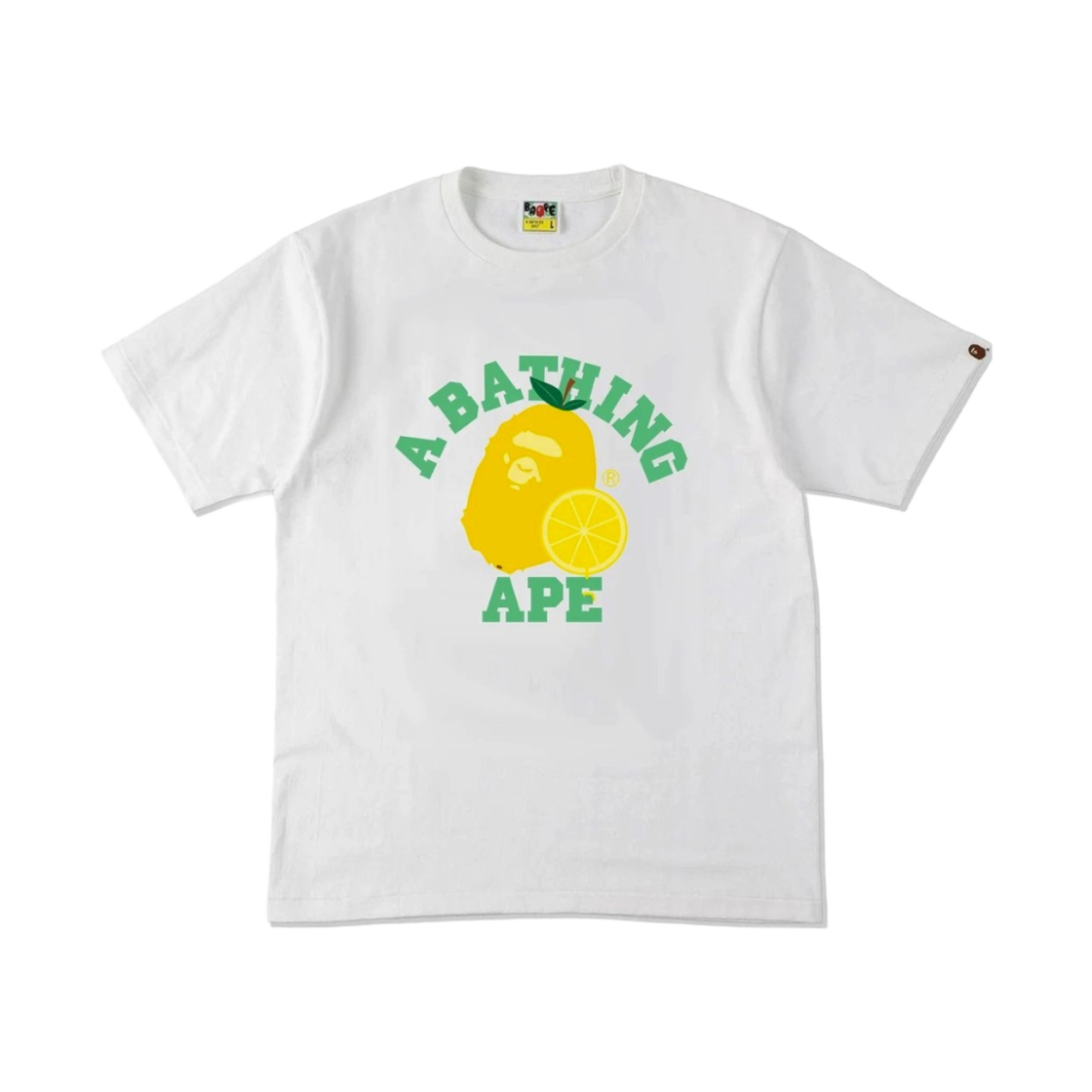 베이프 쥬시 레몬에이드 티셔츠 화이트(BAPE Juicy Lemonade T-Shirt White) - 1