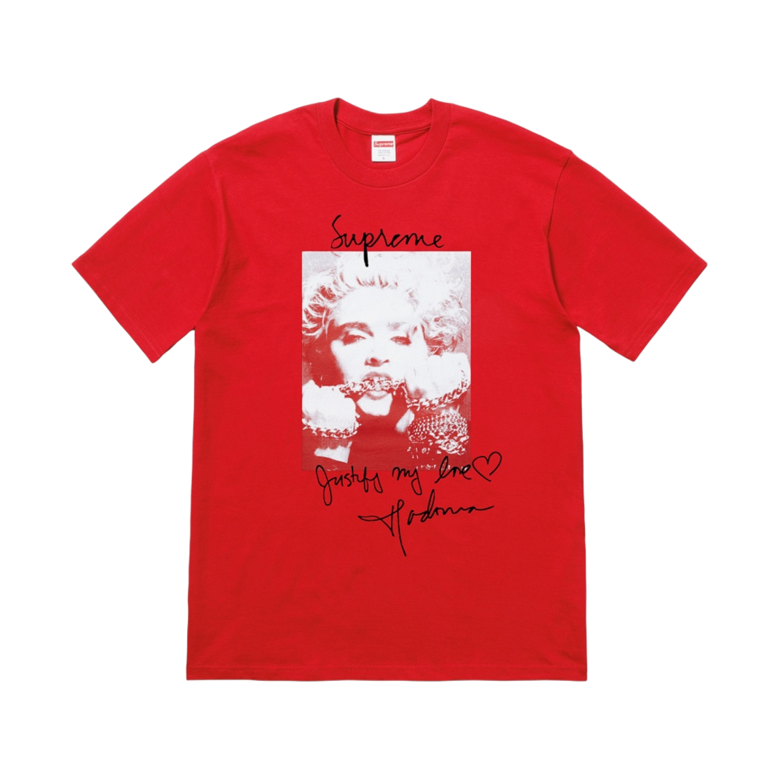 슈프림 마돈나 티셔츠 레드 - 18FW(Supreme Madonna T-Shirt Red - 18FW) - 1