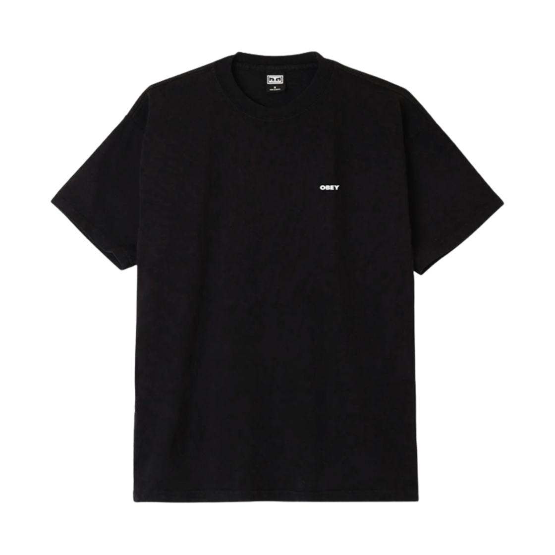 오베이 볼드 아이콘 헤비웨이트 티셔츠 오프 블랙(Obey Bold Icon Heavyweight T-Shirt Off Black) - 2