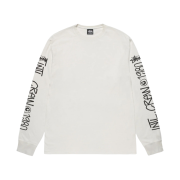 Stussy International Pigment Dyed LS T-Shirts Natural