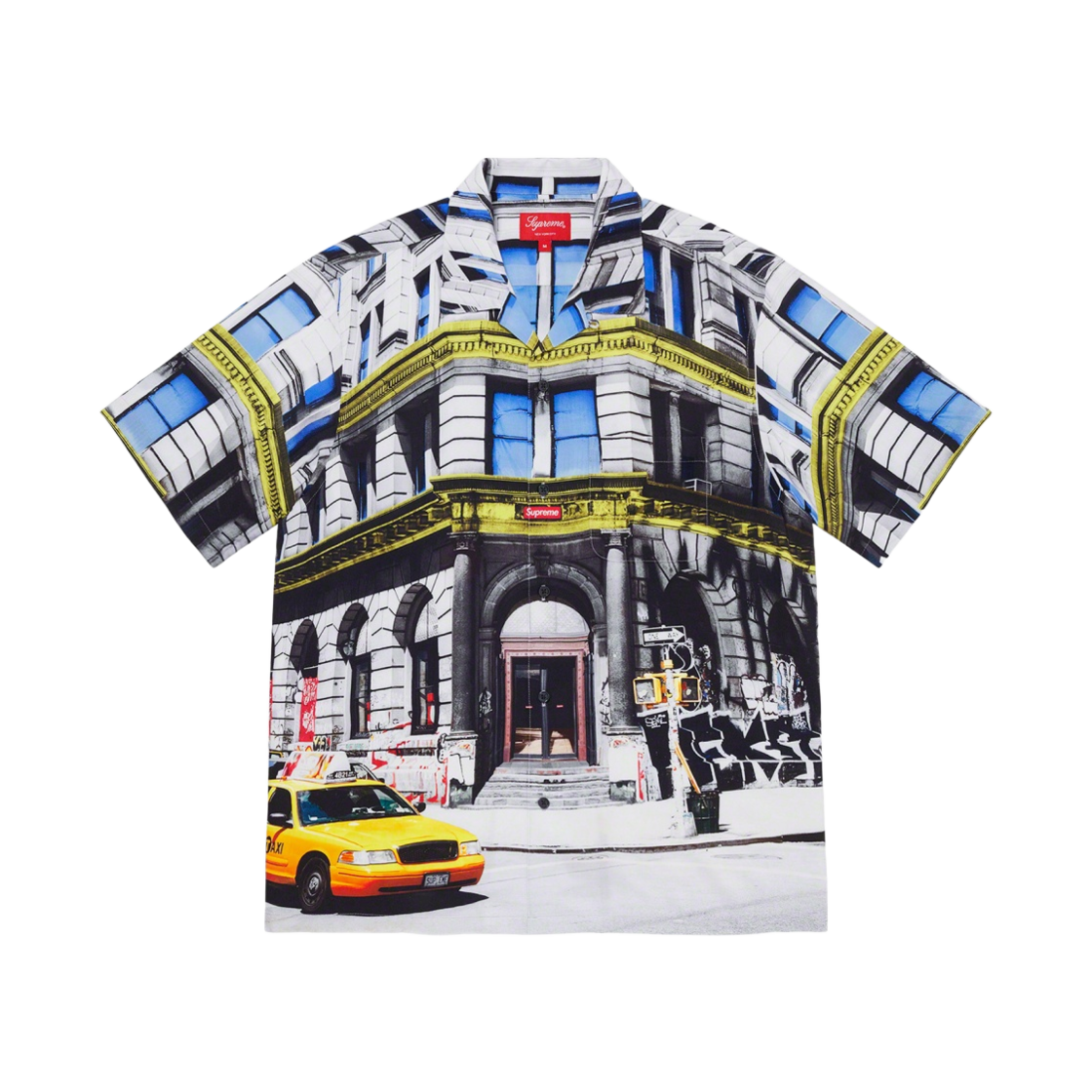 슈프림 190 바워리 레이온 숏슬리브 셔츠 멀티컬러 - 21SS
