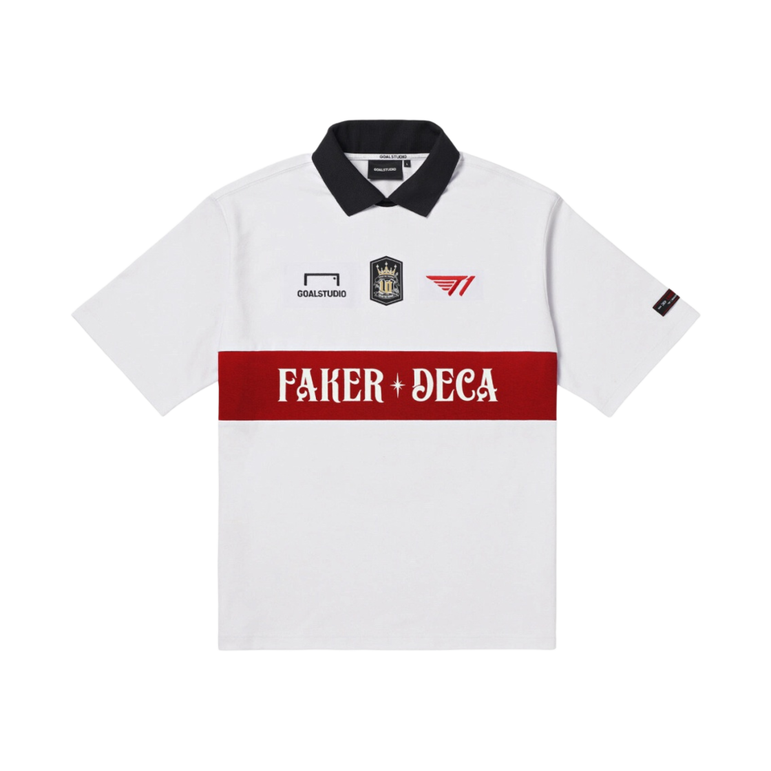 티원 페이커 데뷔 10주년 유니폼 티셔츠 화이트(T1 Faker Debut 10th Anniversary Uniform T-Shirt White)