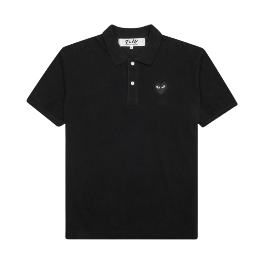 【IAB STUDIO】Cropped Pique Shirt Black Exclusive IAB Studio Cropped Pique Shirt Black - The Hyundai Seoul