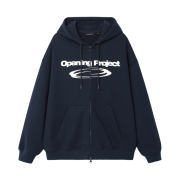 Opening Project Identity Hoodie Zip-up Navy