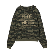AEAE Web Logo Loosed Hoodie Camo