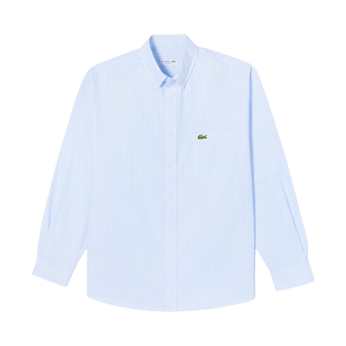 라코스테 릴렉스드 핏 옥스포드 셔츠 블루(Lacoste Relaxed Fit Oxford Shit Blue) - 1