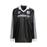 (W) Adidas Football Long Sleeve T-Shirt Black - US Sizing
