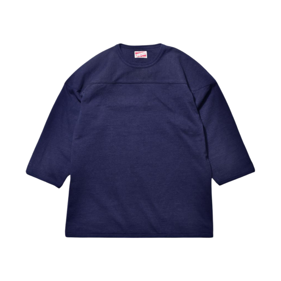 MC21110-140 The Real McCoy's Heavy Cotton Football T-Shirt Navy