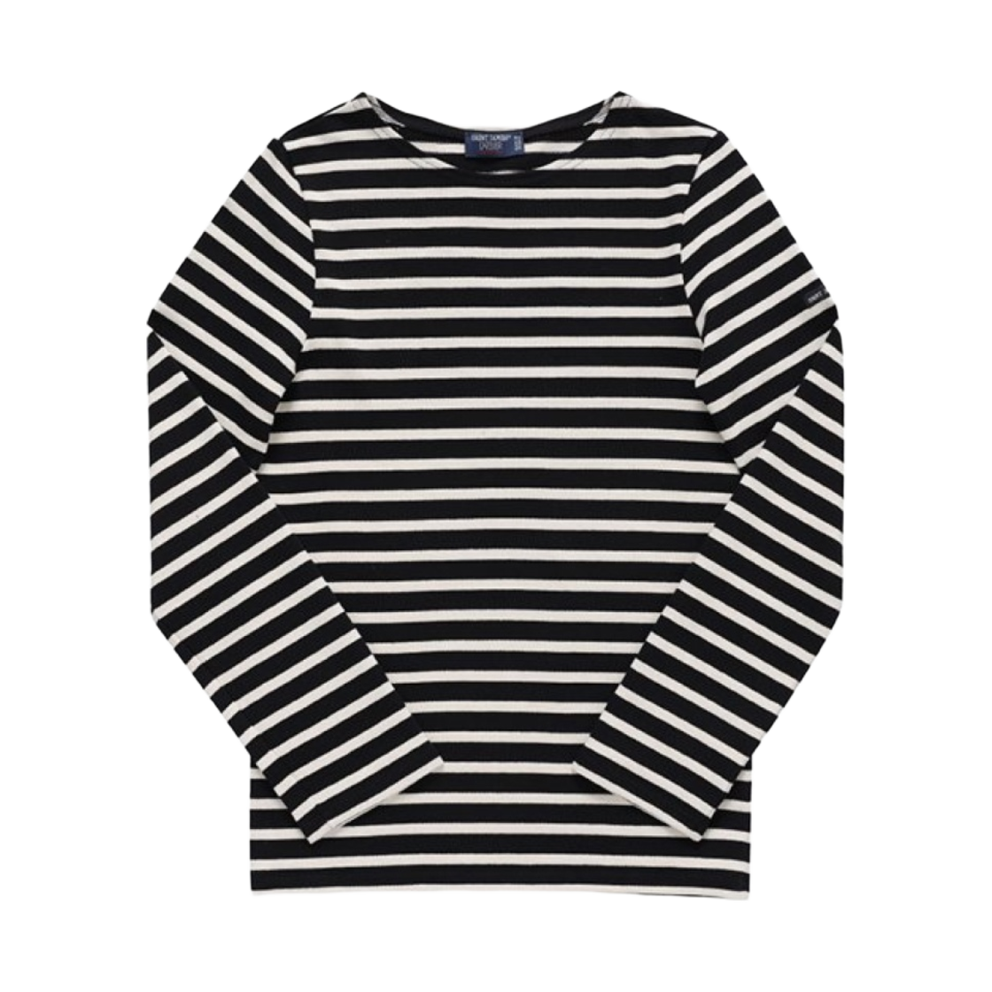세인트 제임스 메르디앙 모던 스트라이프 세일러 셔츠 느와르 에크루(Saint James Meridien Moderne Striped Sailor Shirt Noir Ecru)