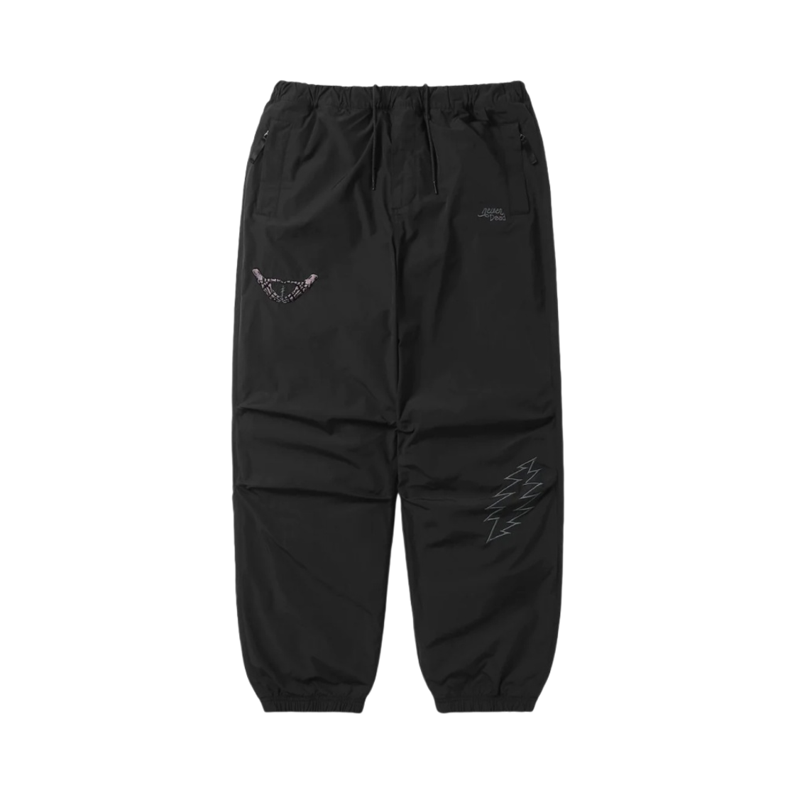 디스이즈네버댓 x 그레이트풀 데드 SYF 윈드 팬츠 오프 블랙(Thisisneverthat x Grateful Dead SYF Wind Pant Off Black) - 1