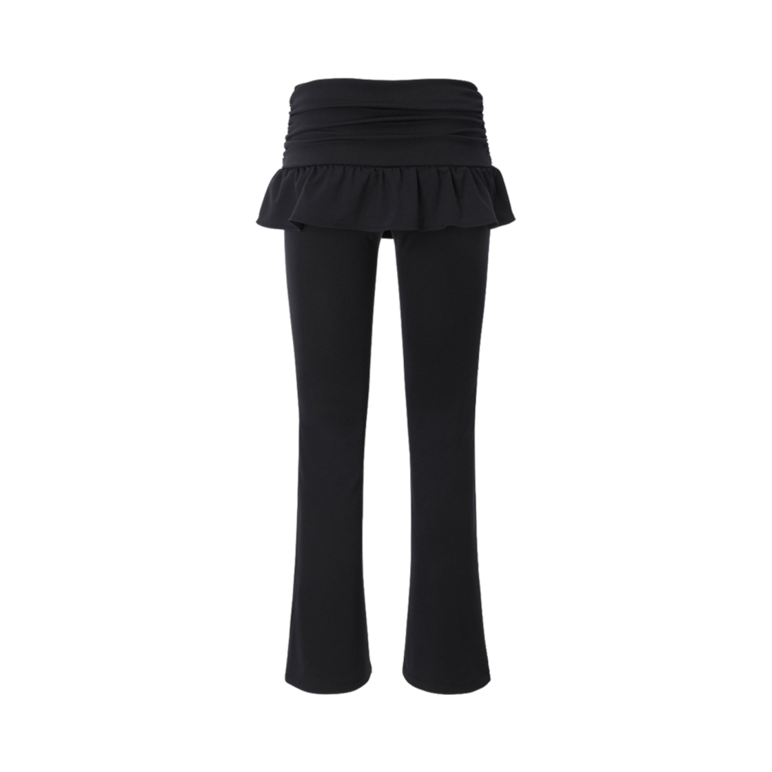 韓国人気【 threetimes 】Elfin skirt-pants 全2色 W) 쓰리타임즈 엘핀 스커트팬츠 블랙 | Threetimes | KREAM