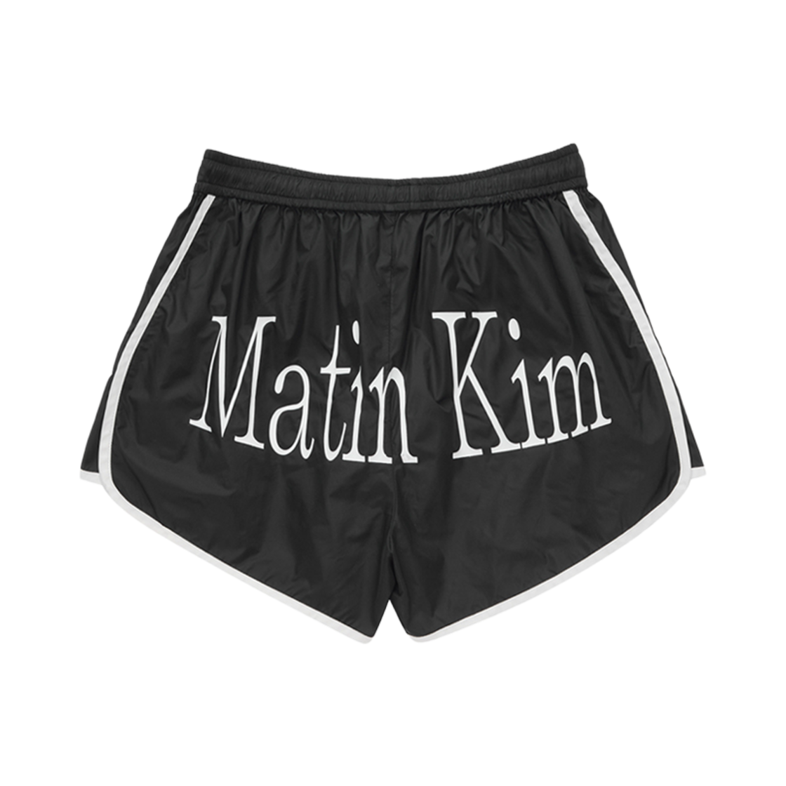 (W) 마뗑킴 마뗑 나일론 돌핀 쇼츠 블랙((W) Matin Kim Matin Nylon Dolphin Shorts Black)