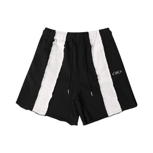 パンツ BORNTOWIN SIDE B LOGO HALF PANTS [BLACK] 본투윈 사이드 B 로고 하프 팬츠 블랙 | BORN TO WIN | KREAM