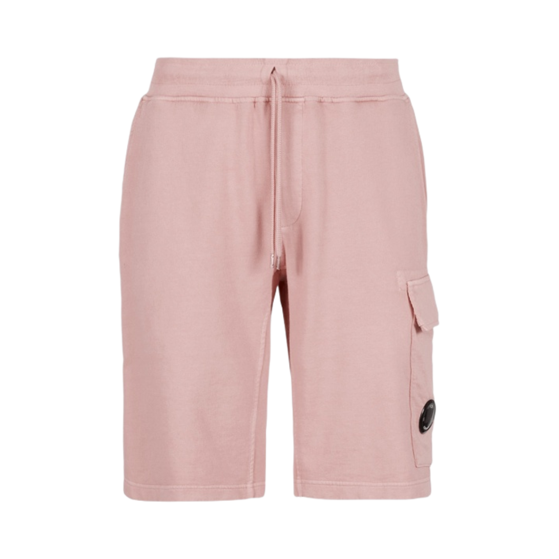 14CMSB139A005398R509 C.P. Company Cotton Fleece Cargo Shorts Mauve Pink - 23SS