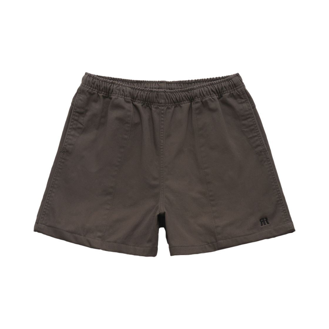 FV24C_PA01CH000 FARVEN Washed Cotton Shorts Charcoal
