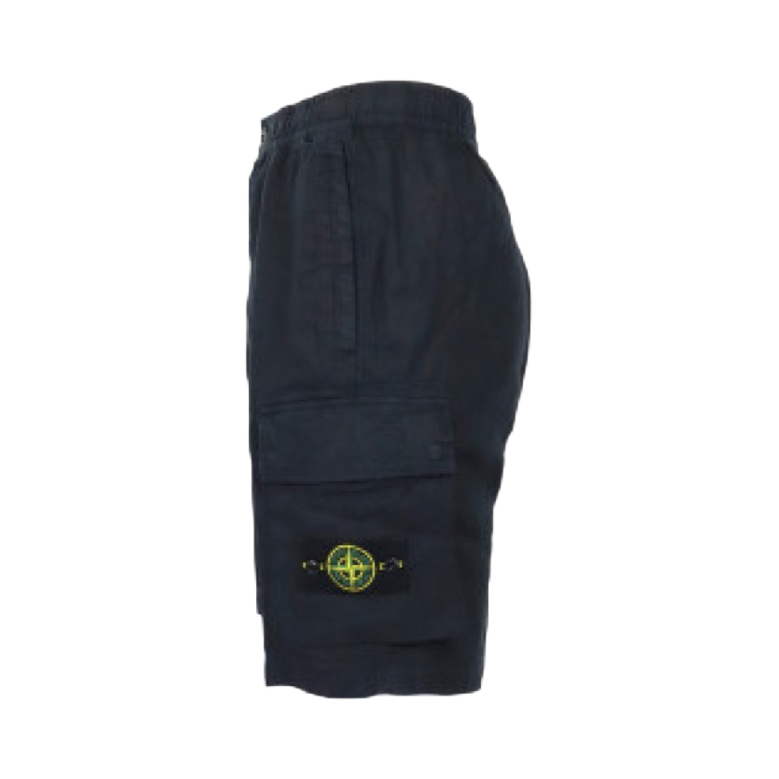 스톤 아일랜드 L1201 리넨 버뮤다 쇼츠 네이비 블루 - 21SS(Stone Island L1201 Linen Bermuda Shorts Navy Blue - 21SS) - 3