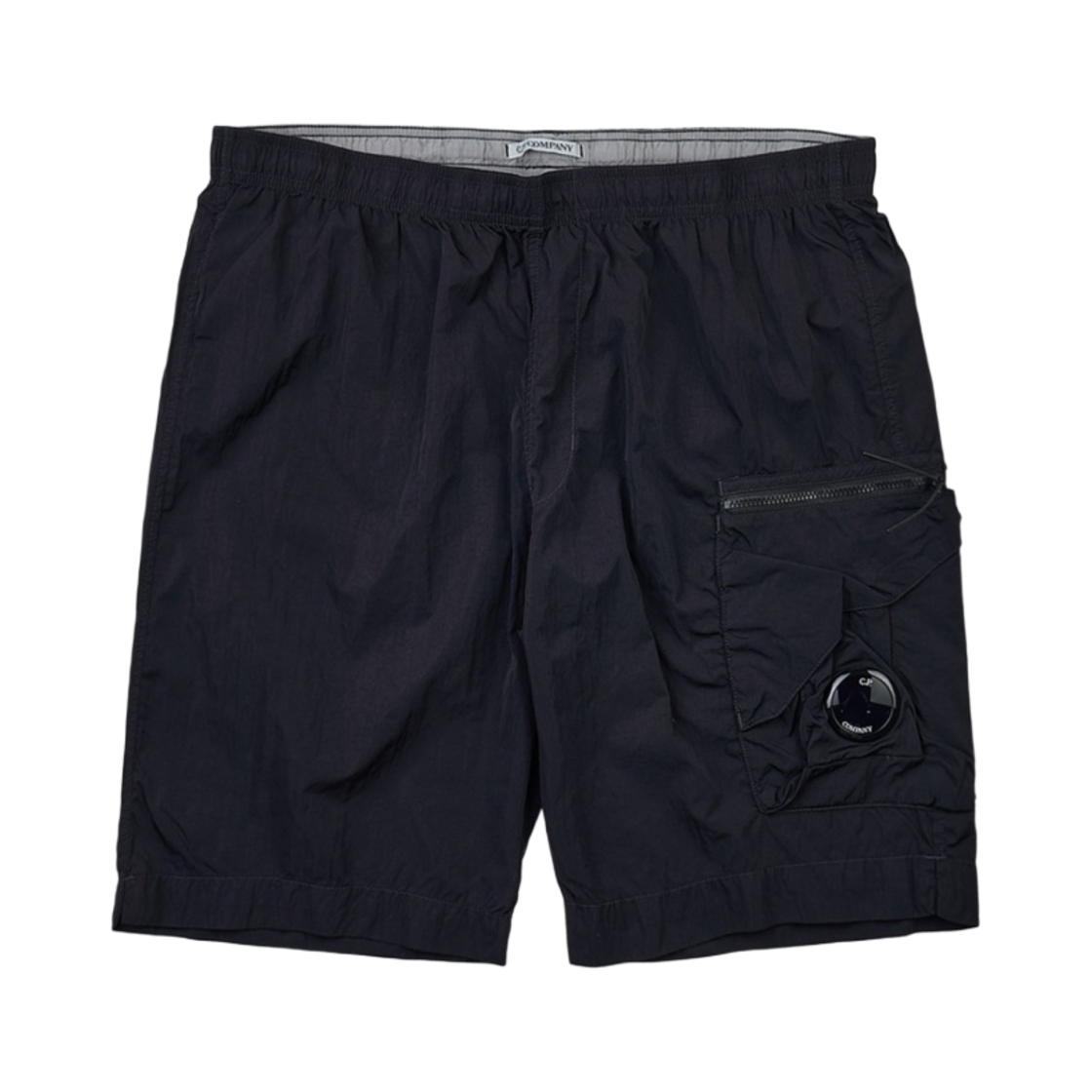 C.P. 컴퍼니 에코 크롬 R 유틸리티 스윔 쇼츠 토탈 이클립스 블루 - 23SS(C.P. Company Eco-Chrome R Utility Swim Shorts Total Eclipse Blue - 23SS) - 1