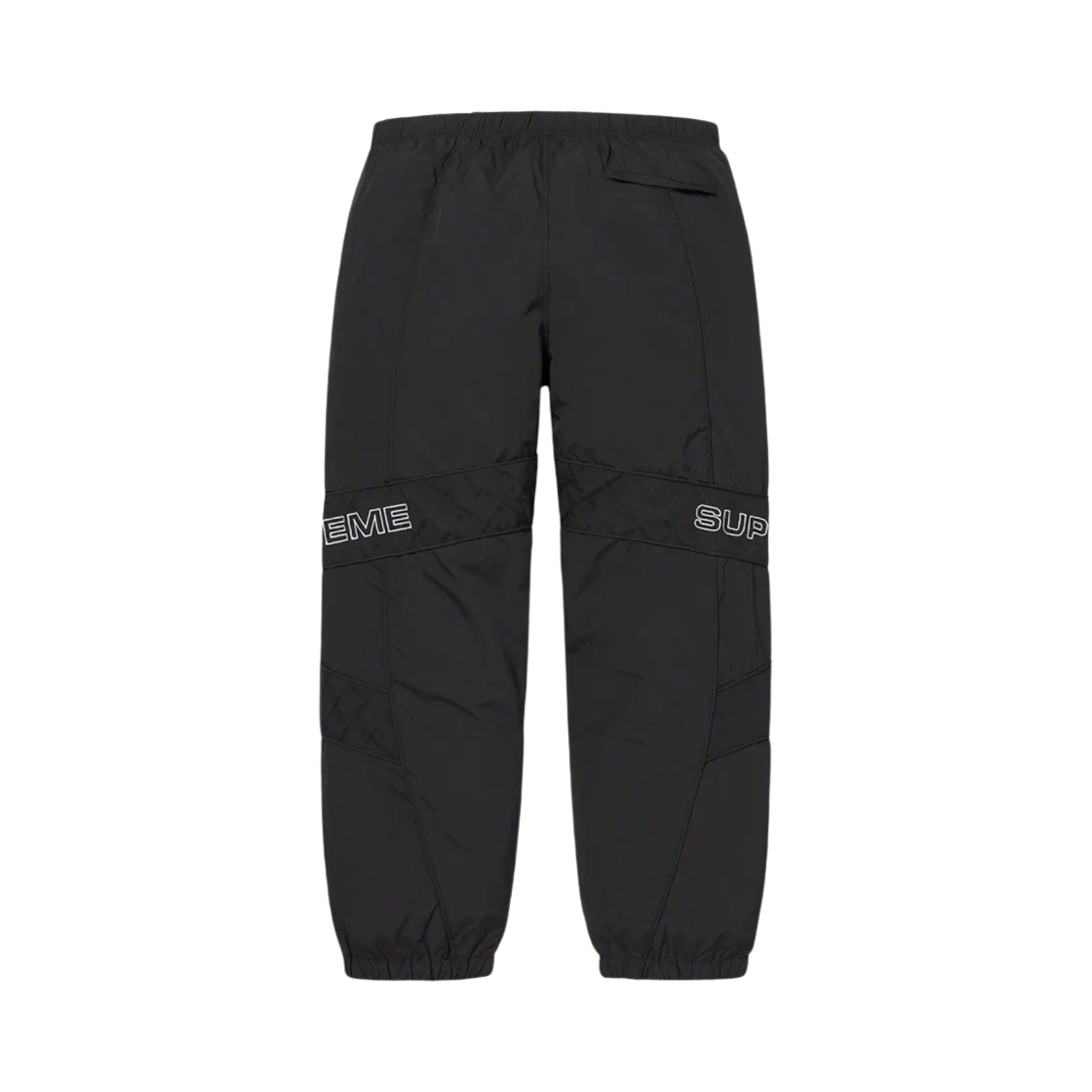 슈프림 자카드 패널 트랙 팬츠 블랙 - 22FW(Supreme Jacquard Panel Track Pants Black - 22FW) - 3