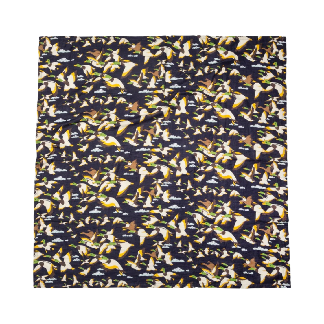 휴먼 메이드 덕 거즈 블랭킷 네이비(Human Made Duck Gauze Blanket Navy) - 1