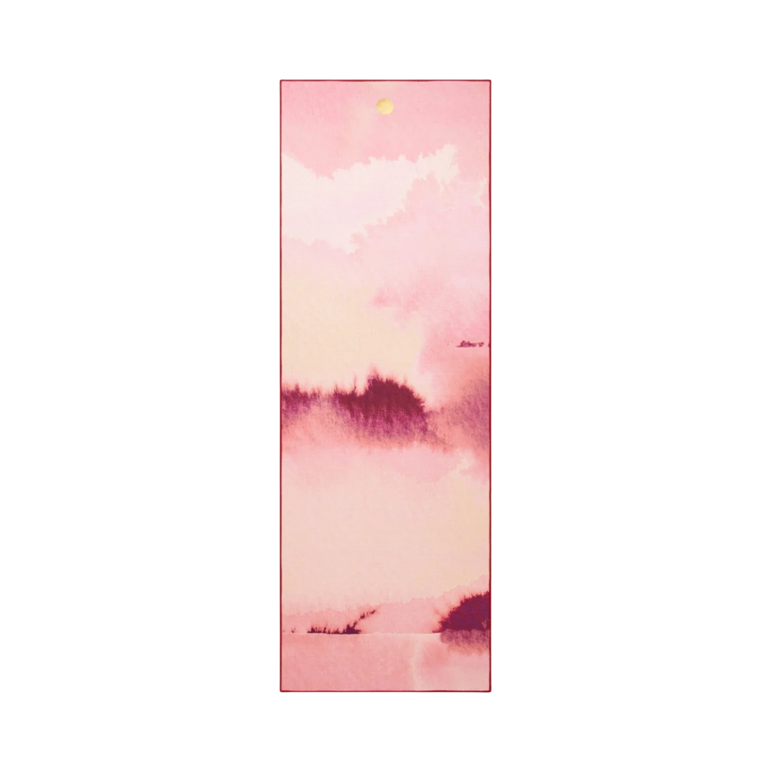 - Manduka Yogitoes Yoga Mat Towel Ruby Courage