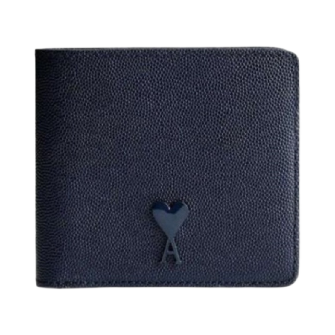 USL012-AL0004-491 AMI de Coeur Folded Wallet Nautic Blue