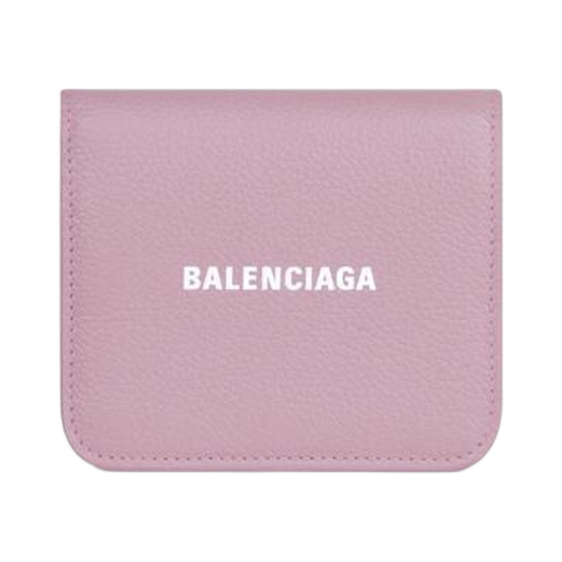 5942161IZI36990 Balenciaga Cash Flap Coin and Card Holder Pink