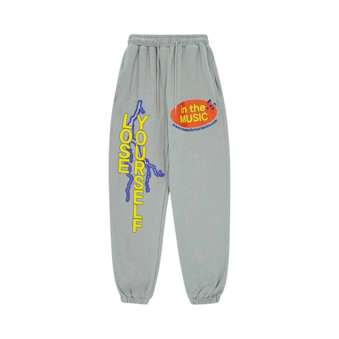 5655763 Mosquito Murderers Lose Yourself In The Music Sweatpants Gray