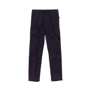 Stone Island 31710 Stretch Cotton Gabardine Pants Marine Blue - 20FW