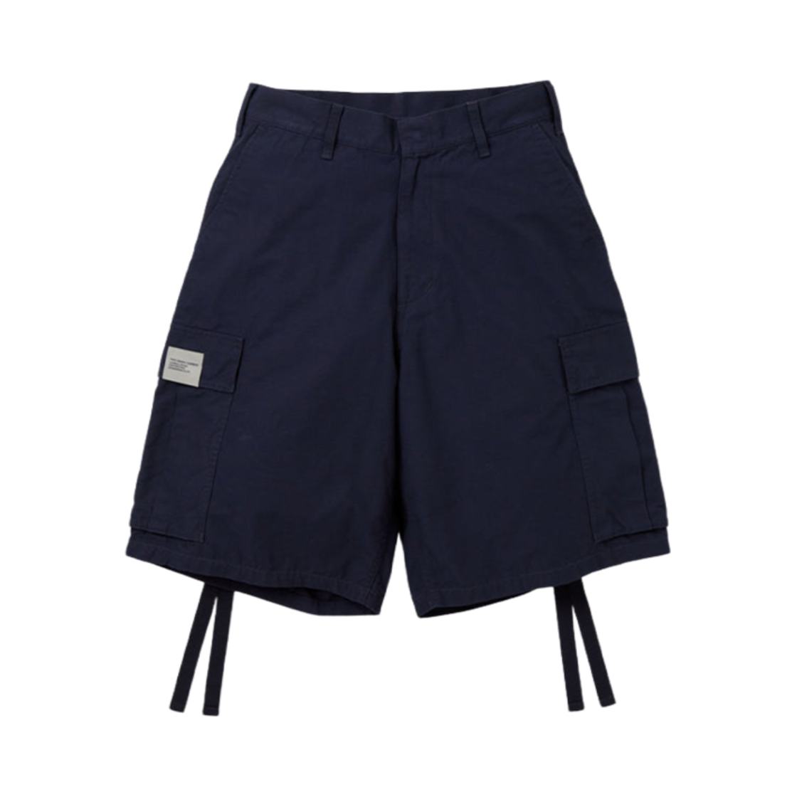 241YTNH-PTM07 Neighborhood Wide Cargo Short Pants Black