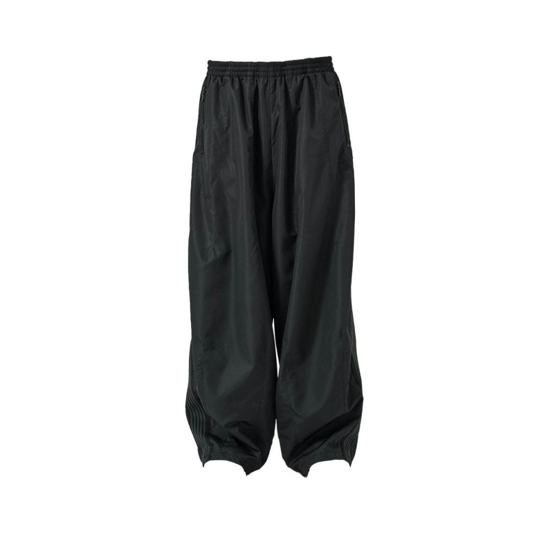 니들스 x 스튜디오스 H.D. 나일론 트랙 팬츠 블랙(Needles x Studious H.D. Nylon Track Pants Black) - 1