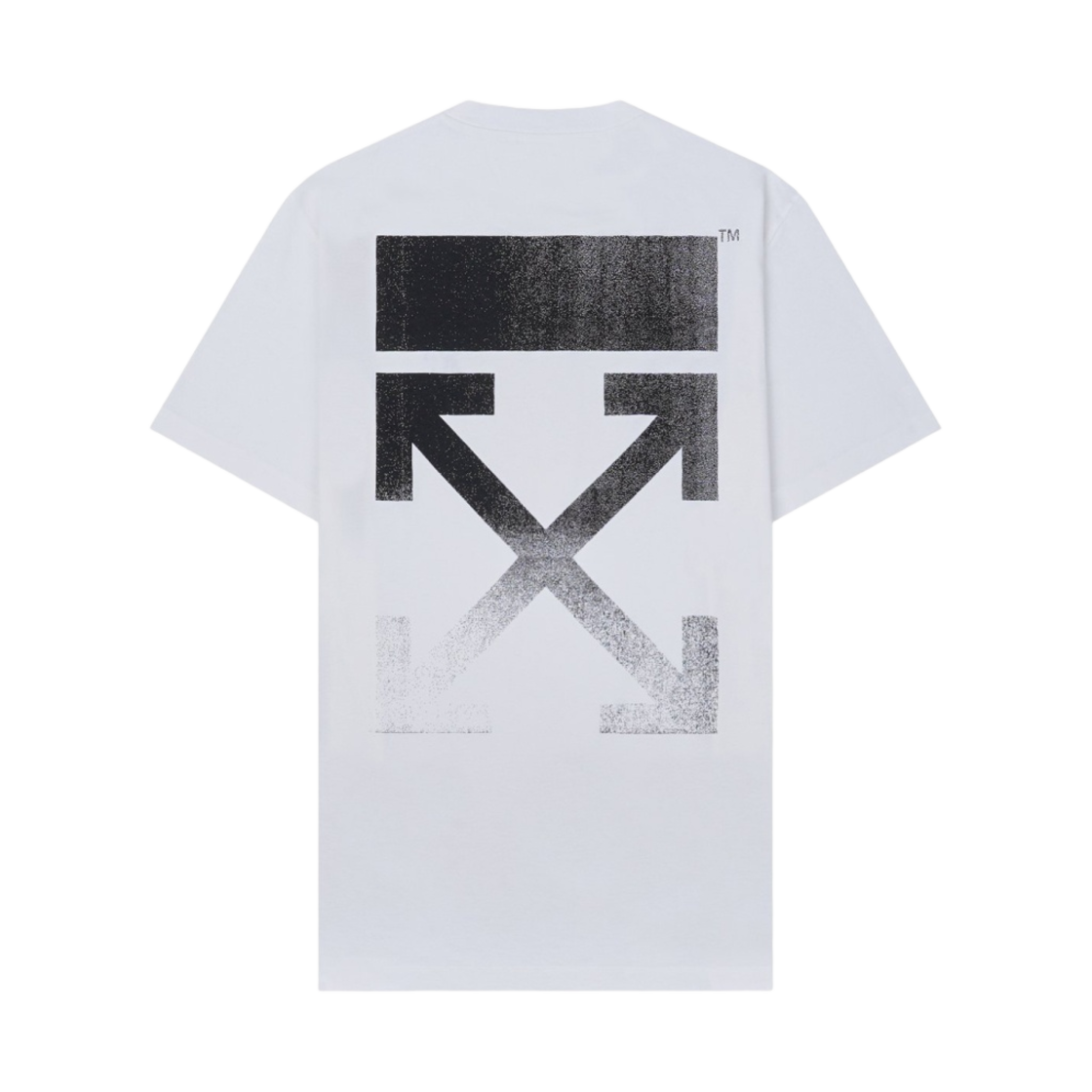 오프화이트 디그레이드 애로우 슬림 숏슬리브 티셔츠 화이트(Off-White Degrade Arrow Slim S/S T-Shirt White) - 1