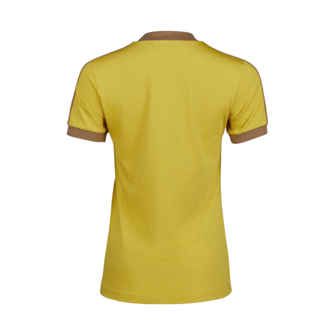 (W) 구찌 x 아디다스 브이넥 티셔츠 옐로우((W) Gucci x Adidas V-Neck T-Shirt Yellow) - 2