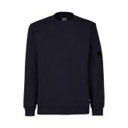 C.P. Company Diagonal Raised Fleece Sweatshirt Navy - 23SS